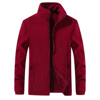 China 2021 Outdoor Winter Breathable Men Keep Warm Thickened Fleece Coat City Travel Jacket for sale