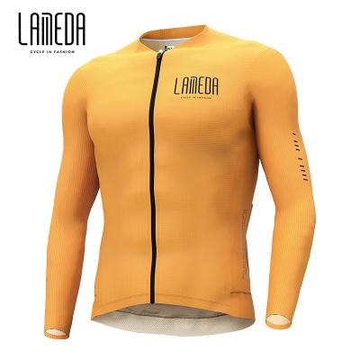 China Hot Men's Anti-UV Design LAMEDA Quality Cloth Long Sleeve Cycling Tank Top Cycling Road Cycling Singlet for sale