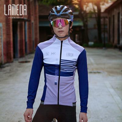 China LAMEDA Breathable OEM ODM Sublimation Printed Custom Windproof Rising Rider Bike Jacket For Men for sale