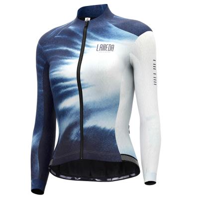 China LAMEDA Sublimation Breathable China Wholesale Sports Wear Uniforms Long Sleeve Winter Tank Top Cycling Women for sale