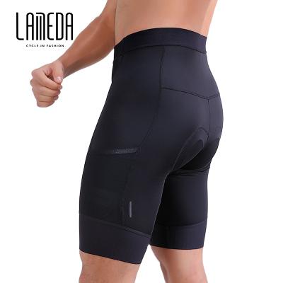 China Custom Mens Breathable Gel OEM Factory LAMEDA Cycling Shorts Mens Padded for sale