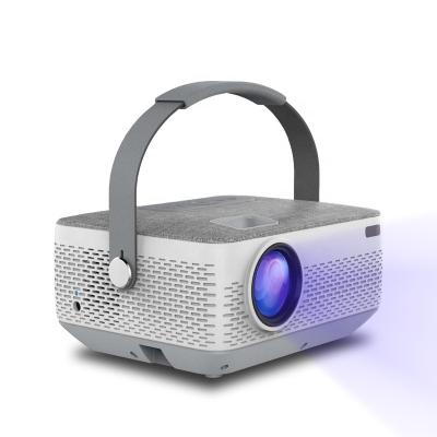 China Mini Pocket Mini Video Projectors With Portable Mini Video Projectors With Portable LCD Digital LCD Projector Home Theater Beamer Led Handle Cheap Popular Led Handle for sale