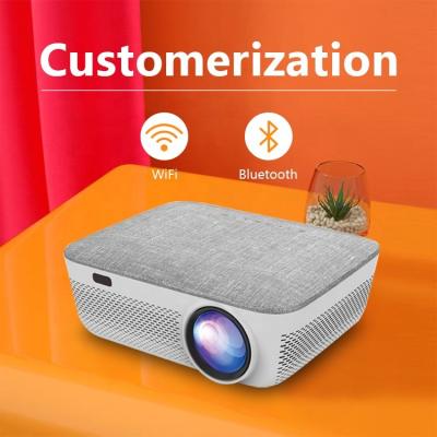 China LCD Theater Ready Portable Smart Movie Projector Internet Mini Projector Multimedia Digital Gaming Beamer for sale