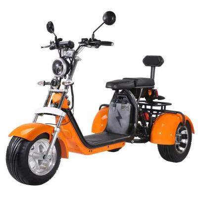 China Unisex Factory Customize Three Wheels Electric Trike 2000W Fat Tire Trike COC 60V 12A 20A EEC COC 60V 12A 20A Scooter Citycoco for sale