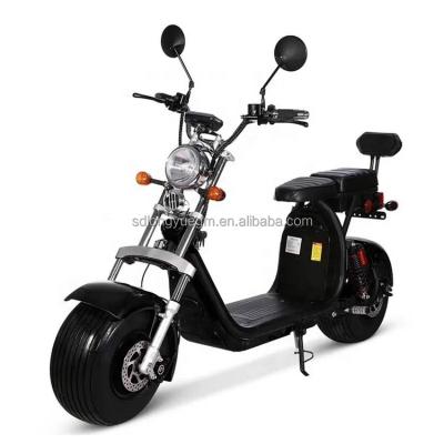 China Unisex EEC COC Two Wheels Electric Warehouse Electric Scooter Motorcycle Adult Citycoco Scooters Powerful Chopper 1500W/2000W 60V/12AH/20AH for sale