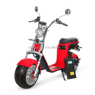 China Wholesale 2 Wheels Unisex Electric Motorcycle Fat Tire 1500W 2000W Citycoco EEC COC 60V 12A 20A 30A Lithium Battery Scooter 13 Inch for sale