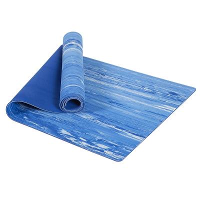 China Eco-Friendly Hot Selling OEM Customized Color LOGO Yoga Mat Hot Wholesale Gym Accessories Yoga Pilate Natural Rubber Yoga Mat for sale