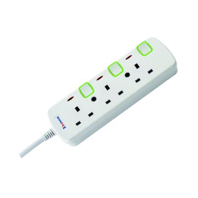 China UK Hot Selling Residential/Multi-Purpose Switch Socket Extension Cord Electric Power Socket for sale