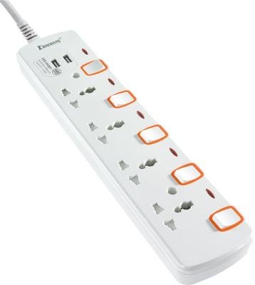 China Residential / General Purpose On Sale Universal 13A 250V 4 2 USB 2.1A Socket Outlet for sale