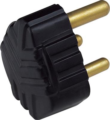 China 16A 250V Round 3 Pin PVC Plug Residential / General Purpose for sale