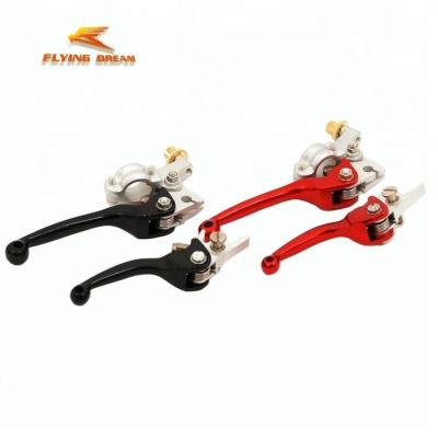 China Aluminum Alloy Pit Bike Alloy Folding Brake&Clutch Levers for sale