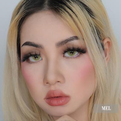 China Daily Wear MEL Colored Eye Contact Lens Lentes de Contacto High Quality Cheap MEL Contact Lenses Te koop