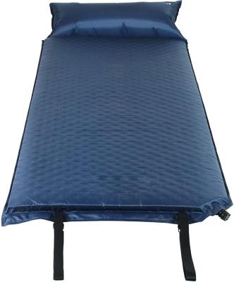 China Nylon Self Inflating Camping Pad With Pillow for sale