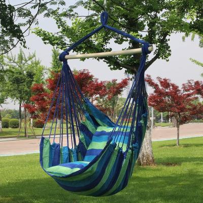 China Modern Arming Rope Hammock Chair Swing Seat For Any Indoor Or Outdoor Spaces Cushions Included Max 2 Pounds Blue 265 for sale