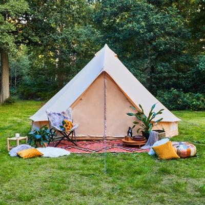 China 5M 6M 7M Camouflage/Field Game Pantrick Canvas Running WATERPROOF Bell Tent for sale