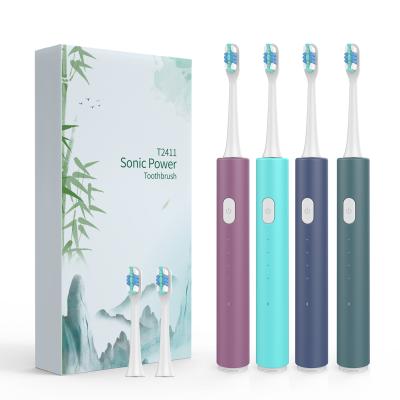 China 2021 Automatic Toothbrush Customized China Private Label Usb Rechargeable Intelligent Ultrasonic Sonic Electric Toothbrush for sale