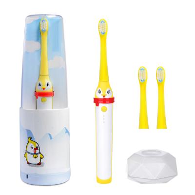 China Children Electric Toothbrush Radio Inductive Induction Charging USB Powered Baby Kids Automatic Soft Sonic Electric Toothbrush Children for sale