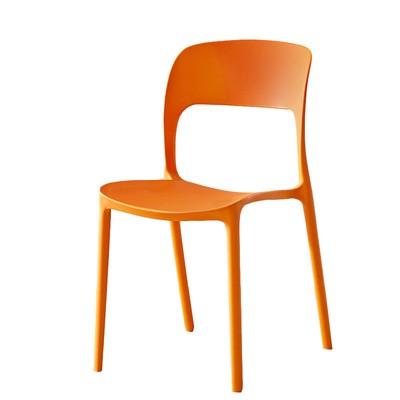 China New Design Comfortable Full PP Storage Durable Plastic Stool Living Room Chair Dining Chair Home Stackable Modern Minimalist for sale