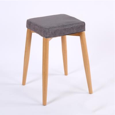 China Simple and easy to take care of dismantling dining chairs, stools, iron legs, lounge and dining room technology fabric for sale