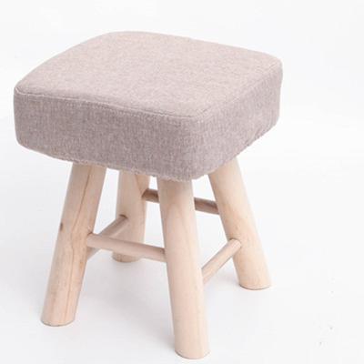 China Removable Stool Cover Customized Plush Cotton And Canvas Velor Source Indoor Home Factory for sale