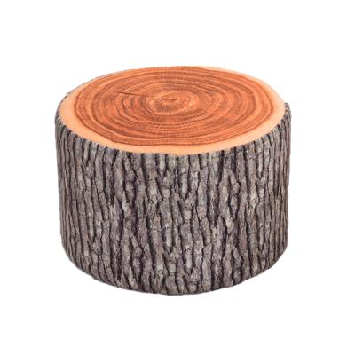 China Unpick And Wash Round Stool Ottoman Modern Fabric Fruit Shape Kids Stool Solid Wood Kids Step Stool for sale