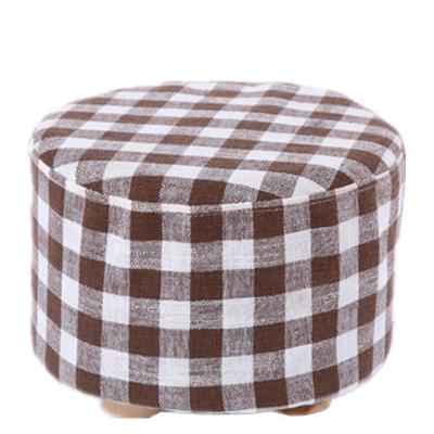 China Unpick And Wash Nordic Style Round Greenhouse Low Stool Creative Low Stool for sale