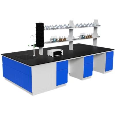 China Modern 2022 hospital laboratory multifunctional Work Bench Lab Bench Lab Island Table for sale