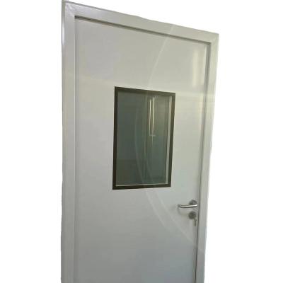 China Fire prevention heat-insulating fire-resistant stainless steel Clean Room Door Surgical Room Steel Frame Door for sale