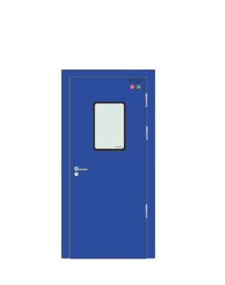 China Fire prevention Operating Theatre Air Tight Door Clean Room Door Swing Door For Hospital for sale