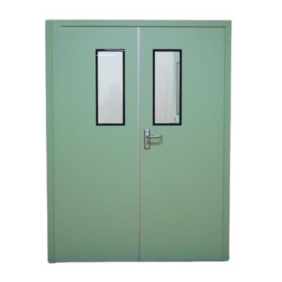 China Fire prevention Optional customization304 Stainless Hospital Sliding Airtight Steel Door for sale