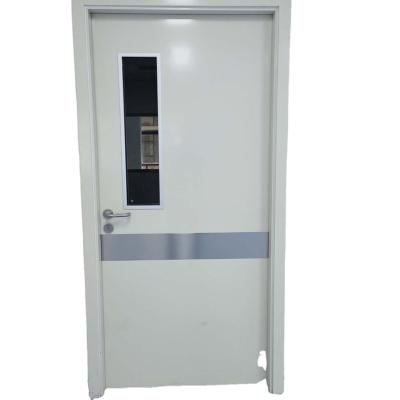 China Fire prevention Sealed Hermetically Doors For Hospital Lab Pharmaceutical Sealed Manual Swing Double Leaf Door for sale