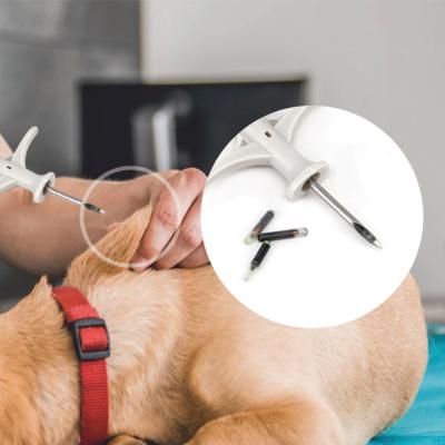 China Waterproof / Impermeable Injectable UHF Rfid Pet Injectable Tracking Animal Tags With Nfc Embedded for sale