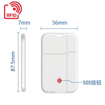 China Waterproof / Indoor SOS Locator Badge UWB Waterproof Button Support Tracking Map for sale