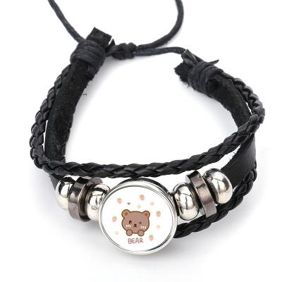 China Wholesale Charm Bracelet Men's Casual/Sporting Gifts Can Be Customized 16*2.6cm Leather Goods for sale