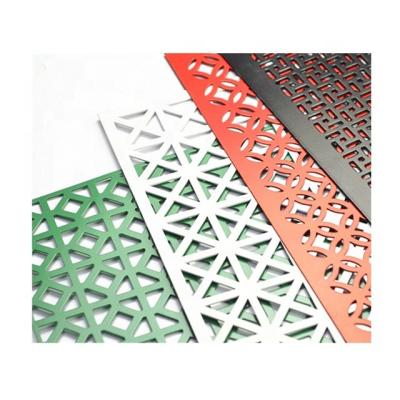 China Dutch Armor Powder Coated Perforated Metal Sheet for sale