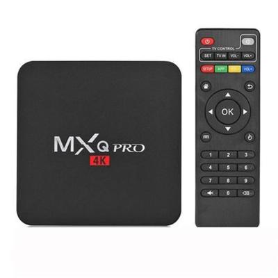 China Internet MXQPRO TV Box Red LOGO 4K RK3228A 1+8GB (4+64GB software) 5G+2.4G WIFI 100% Truly 5G wifi 1080p working for 4K video @30fbs for sale