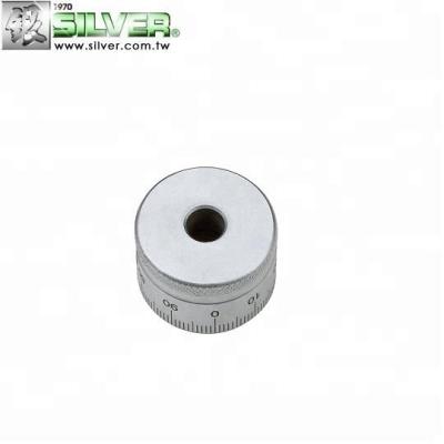 China Steel Hole Scale Fine Adjustment Mechanical Control Potentiometer Aluminum Knob (St) for sale