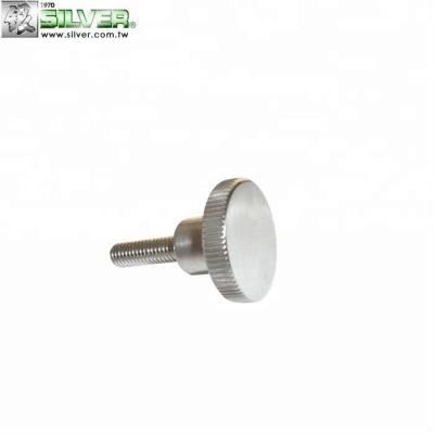 China High end quality and durable against medical and rust packing machines polished SUS knurled thumb screws for sale