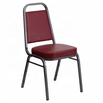 China Cheap Modern Trapezoidal Back Used Hotel Banquet Furniture Banquet Chair for sale