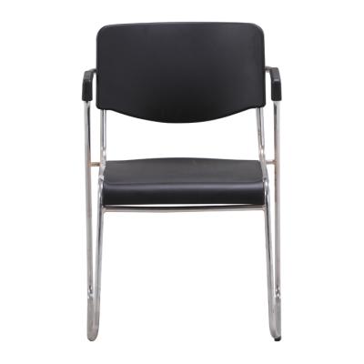 China Modern Design Dining Chair Low Price Modern Design Outdoor Leisure Stacking Chromed Dining Plastic Meeting Chair for sale