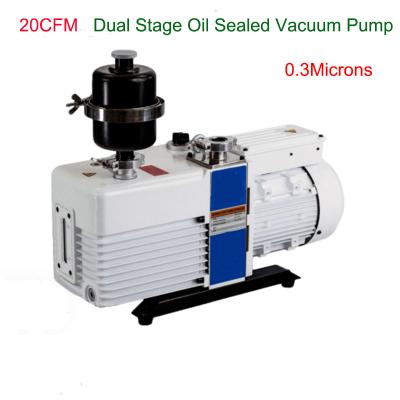 China Lab Cooling Corrosion Resist High Double Stage Vacuum Pump 20CFM for sale