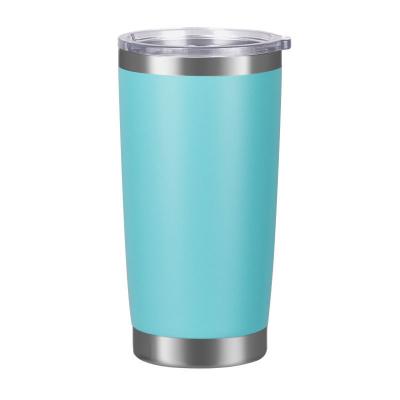 China 20oz Viable Stainless Steel Ture Color Tumbler Cups Wholesale 30oz Insulated Tumbler For Car for sale