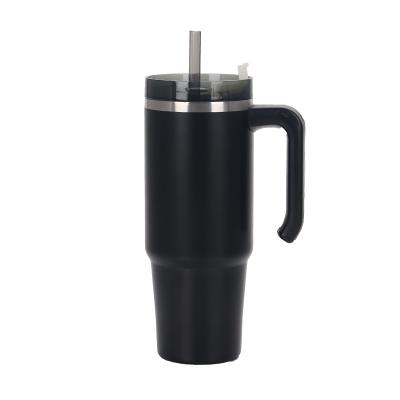 China American Style 30oz Tumbler With Handle Insulated Tumbler Double Wall Vacuum Cup Stainless Steel Coffee Mug Cups for sale