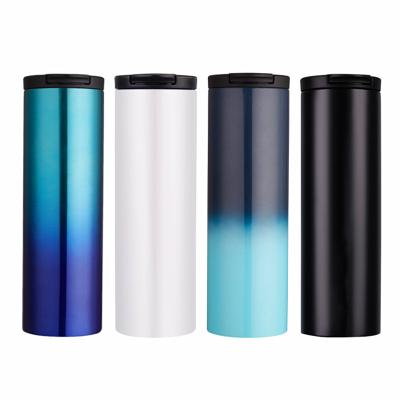 China Hot Sale American Style 304 Lean 16 Ounce Stainless Steel Insulated Thermal Travel Coffee Mugs Double Wall Vacuum Tumbler Mug for sale