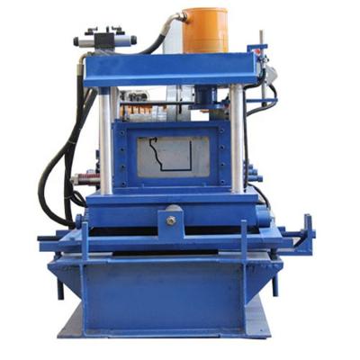 China Building Material Stores Half Around Gutter Machine Rain Gutter Roll Forming Machine for sale