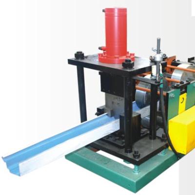 China Building Material Shops Rain Gutter Roll Forming Machine 5 Inch 6 Inch for sale