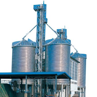 China Poultry Farm Used Small Grain Silo High Quality Steel Cereal Storage New Grain Attic Grain Bin for sale