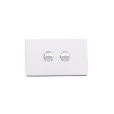 China China supply wall switch 2 G 2 way switch, AS/NZS wall lamp switch, tuya wall switch 118mm*74mm for sale