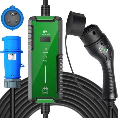 China Test Display 7kw Level 2 Electric Car Charging Cable EV Charging Station Portable Type Evse - 2 for sale