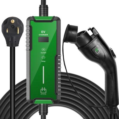 China Electric Vehicle Charging 16A Portable Type 1 3.5KW Electric Vehicle EV Car Charger Station Fast Charging Security Home Charger for sale